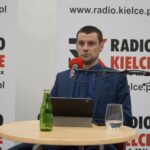 21.11.2021. Studio Polityczne Radia Kielce. Na zdjęciu: Dawid Lewicki - Konfederacja/Partia Korwin / Sebastian Kalwat / Radio Kielce