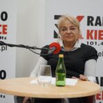 28.11.2021. Studio Polityczne Radia Kielce. Na zdjęciu: Anna Myślińska - Platforma Obywatelska, Koalicja Obywatelska / Sebastian Kalwat / Radio Kielce