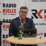 28.11.2021. Studio Polityczne Radia Kielce. Na zdjęciu: Tomasz Pleban - PiS / Sebastian Kalwat / Radio Kielce