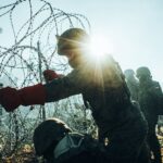 12.11.2021. Granica polsko-białoruska. Działania służb w polskim pasie granicznym / Irek Dorozanski / DWOT