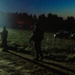 12.11.2021. Granica polsko-białoruska. Działania służb w polskim pasie granicznym / Irek Dorozanski / DWOT