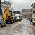 29.11.2021. Kielce. Ulica Słowackiego. Remont / Wiktor Taszłow / Radio Kielce