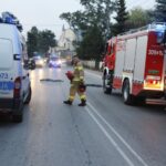 15.08.2021. Daleszyce. Śmiertelne potrącenie / Jarosław Kubalski / Radio Kielce