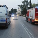 15.08.2021. Daleszyce. Śmiertelne potrącenie / Jarosław Kubalski / Radio Kielce