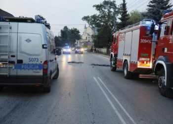 15.08.2021. Daleszyce. Śmiertelne potrącenie / Jarosław Kubalski / Radio Kielce