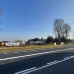 16.11.2021. Ostrowiec Świętokrzyski. Przejęcie placu budowy przez wykonawcę obwodnicy Ostrowca Świętokrzyskiego / Emilia Sitarska / Radio Kielce