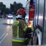 15.08.2021. Daleszyce. Śmiertelne potrącenie / Jarosław Kubalski / Radio Kielce