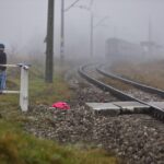 12.11.2021. Piekoszów. Stacja kolejowa. Potrącenie kobiet na torach / Jarosław Kubalski / Radio Kielce