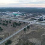 15.03.2021. Miejsce, gdzie ma przebiegać wschodnia obwodnica Kielc / Jarosław Kubalski / Radio Kielce