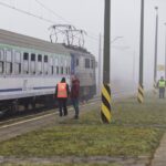 12.11.2021. Piekoszów. Stacja kolejowa. Potrącenie kobiet na torach / Jarosław Kubalski / Radio Kielce