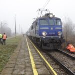 12.11.2021. Piekoszów. Stacja kolejowa. Potrącenie kobiet na torach / Jarosław Kubalski / Radio Kielce
