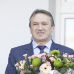 03.11.2021. Chmielnik. Oficjalne otwarcie Szpitala Powiatowego w Chmielniku po termomodernizacji. Na zdjęciu: Mirosław Gebski - starosta kielecki / Jarosław Kubalski / Radio Kielce