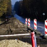 03.11.2021. Kielce. Remont ulicy Zagnańskiej / Jarosław Kubalski / Radio Kielce