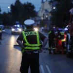 15.08.2021. Daleszyce. Śmiertelne potrącenie / Jarosław Kubalski / Radio Kielce