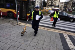 18.11.2021. Kielce. Potrącenie na ul. Żytniej / Jarosław Kubalski / Radio Kielce