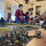 13.11.2021. Sandomierz. Rozgrywki w grę   „Wrzesień 39” / Grażyna Szlęzak-Wójcik / Radio Kielce