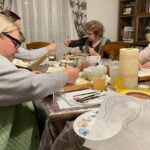 17.11.2021. Sandomierz. Warsztaty pisania ikon / Grażyna Szlęzak-Wójcik / Radio Kielce