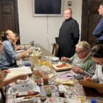 17.11.2021. Sandomierz. Warsztaty pisania ikon / Grażyna Szlęzak-Wójcik / Radio Kielce