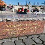 Ten pierwszy Bolesława Ścibióra poległego w czasie II Wojny Światowej ma zostać wyremontowany za datki z tegorocznej kwesty / Marta Gajda-Kruk / Radio Kielce