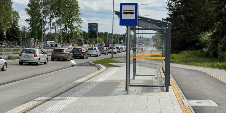 24.05.2021. Kielce. Przystanki autobusowe przy ulicy Zagnańskiej / Jarosław Kubalski / Radio Kielce