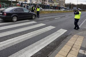 18.11.2021. Kielce. Potrącenie na ul. Żytniej / Jarosław Kubalski / Radio Kielce