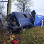 09.11.2021. Chańcza. Śmiertelny wypadek / KMP Kielce