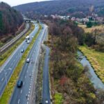23.11.2021. Kielce. Budowa ścieżki rowerowej na ulicy Krakowskiej / Jarosław Kubalski / Radio Kielce