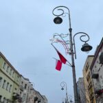 15.11.2021. Kielce. Montaż świątecznych iluminacji / Jarosław Kubalski / Radio Kielce