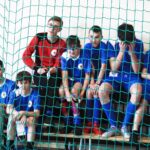 20.11.2021. Mniów. I Powiatowy Turniej Halowej Piłki Nożnej o puchar starosty kieleckiego / Jarosław Kubalski / Radio Kielce