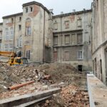 18.11.2021. Kielce. Remont Teatru im. Stefana Żeromskiego / Wiktor Taszłow / Radio Kielce