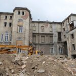 18.11.2021. Kielce. Remont Teatru im. Stefana Żeromskiego / Wiktor Taszłow / Radio Kielce