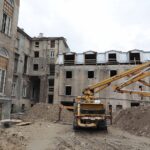 18.11.2021. Kielce. Remont Teatru im. Stefana Żeromskiego / Wiktor Taszłow / Radio Kielce