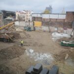 18.11.2021. Kielce. Remont Teatru im. Stefana Żeromskiego / Wiktor Taszłow / Radio Kielce