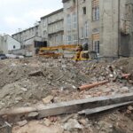 18.11.2021. Kielce. Remont Teatru im. Stefana Żeromskiego / Wiktor Taszłow / Radio Kielce