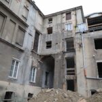 18.11.2021. Kielce. Remont Teatru im. Stefana Żeromskiego / Wiktor Taszłow / Radio Kielce