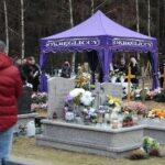 22.11.2021. Włoszczowa. Pogrzeb 6-letniego Alana i 5-letniego Szymona, chłopców którzy zginęli w pożarze / Wiktor Taszłow / Radio Kielce