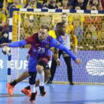 24.11.2021. Kielce. Mecz: Łomża Vive Kielce - FC Barcelona / Wiktor Taszłow / Radio Kielce