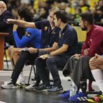 24.11.2021. Kielce. Mecz: Łomża Vive Kielce - FC Barcelona / Wiktor Taszłow / Radio Kielce