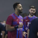 24.11.2021. Kielce. Mecz: Łomża Vive Kielce - FC Barcelona / Wiktor Taszłow / Radio Kielce