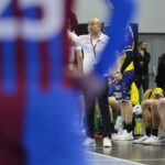 24.11.2021. Kielce. Mecz: Łomża Vive Kielce - FC Barcelona / Wiktor Taszłow / Radio Kielce