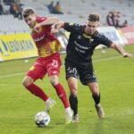 24.11.2021. Kielce. Mecz Fortuna 1 Ligi: Korona Kielce - GKS Tychy / Wiktor Taszłow / Radio Kielce