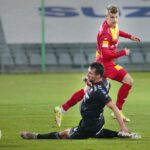 24.11.2021. Kielce. Mecz Fortuna 1 Ligi: Korona Kielce - GKS Tychy / Wiktor Taszłow / Radio Kielce