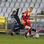 24.11.2021. Kielce. Mecz Fortuna 1 Ligi: Korona Kielce - GKS Tychy / Wiktor Taszłow / Radio Kielce