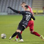 24.11.2021. Kielce. Mecz Fortuna 1 Ligi: Korona Kielce - GKS Tychy / Wiktor Taszłow / Radio Kielce