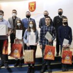 26.11.2021. Kielce. Wręczenie nagród w XXVIII Konkursie Wiedzy o Bezpieczeństwie, Ratownictwie i Obronie Cywilnej / Wiktor Taszłow / Radio Kielce