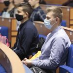 26.11.2021. Kielce. Wręczenie nagród w XXVIII Konkursie Wiedzy o Bezpieczeństwie, Ratownictwie i Obronie Cywilnej / Wiktor Taszłow / Radio Kielce