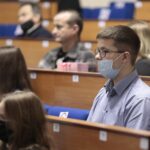 26.11.2021. Kielce. Wręczenie nagród w XXVIII Konkursie Wiedzy o Bezpieczeństwie, Ratownictwie i Obronie Cywilnej / Wiktor Taszłow / Radio Kielce