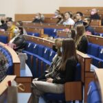 26.11.2021. Kielce. Wręczenie nagród w XXVIII Konkursie Wiedzy o Bezpieczeństwie, Ratownictwie i Obronie Cywilnej / Wiktor Taszłow / Radio Kielce