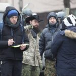 27.11.2021. Kielce. Plan zdjęciowy filmu „Zomoza” / Wiktor Taszłow / Radio Kielce