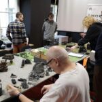 27.11.2021. Kielce. Muzeum Zabawek i Zabawy. Pokaz gier bitewnych / Wiktor Taszłow / Radio Kielce